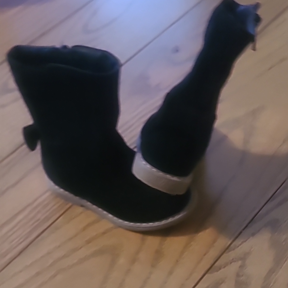 Black Suede Boots